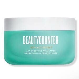 BeautyCounter Reflect Effect AHA Smoothing Facial Mask Full Size New 2.5 oz